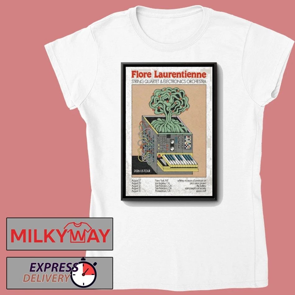Flore Laurentienne US 2026 Shows Poster shirt