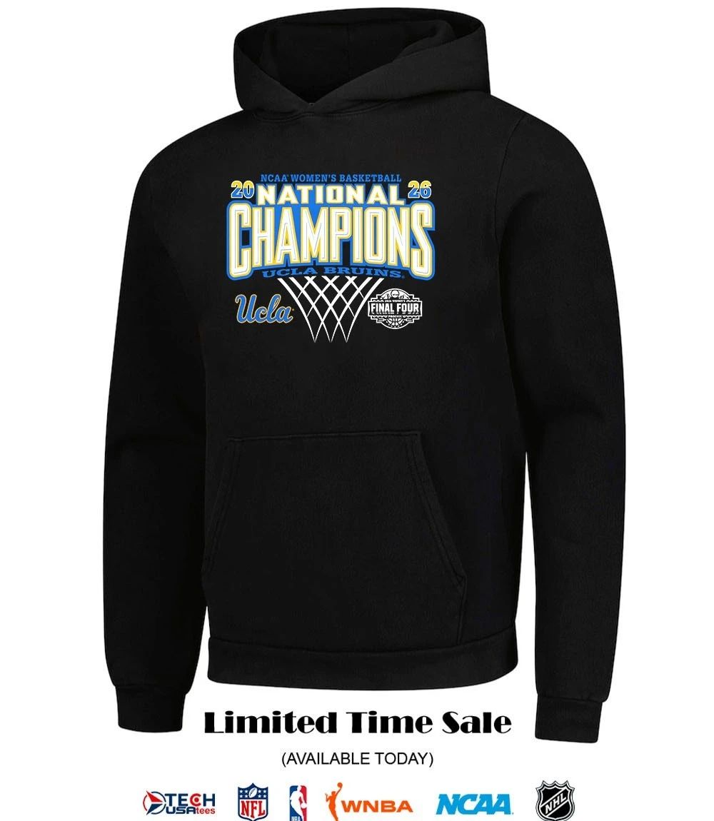UCLA Bruins The Net 2026 NCAA Women’s Basketball National Champions shirt