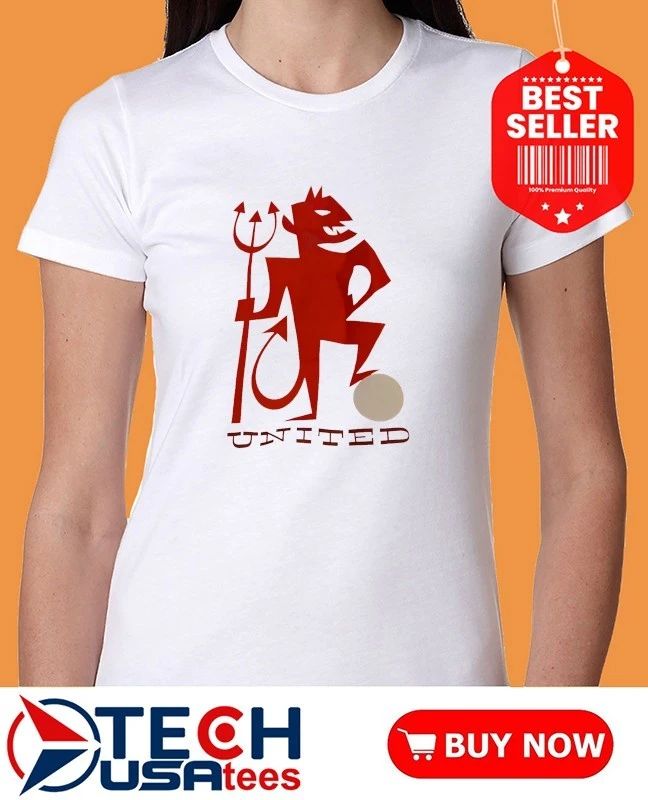 Manchester United Red Devil logo shirt