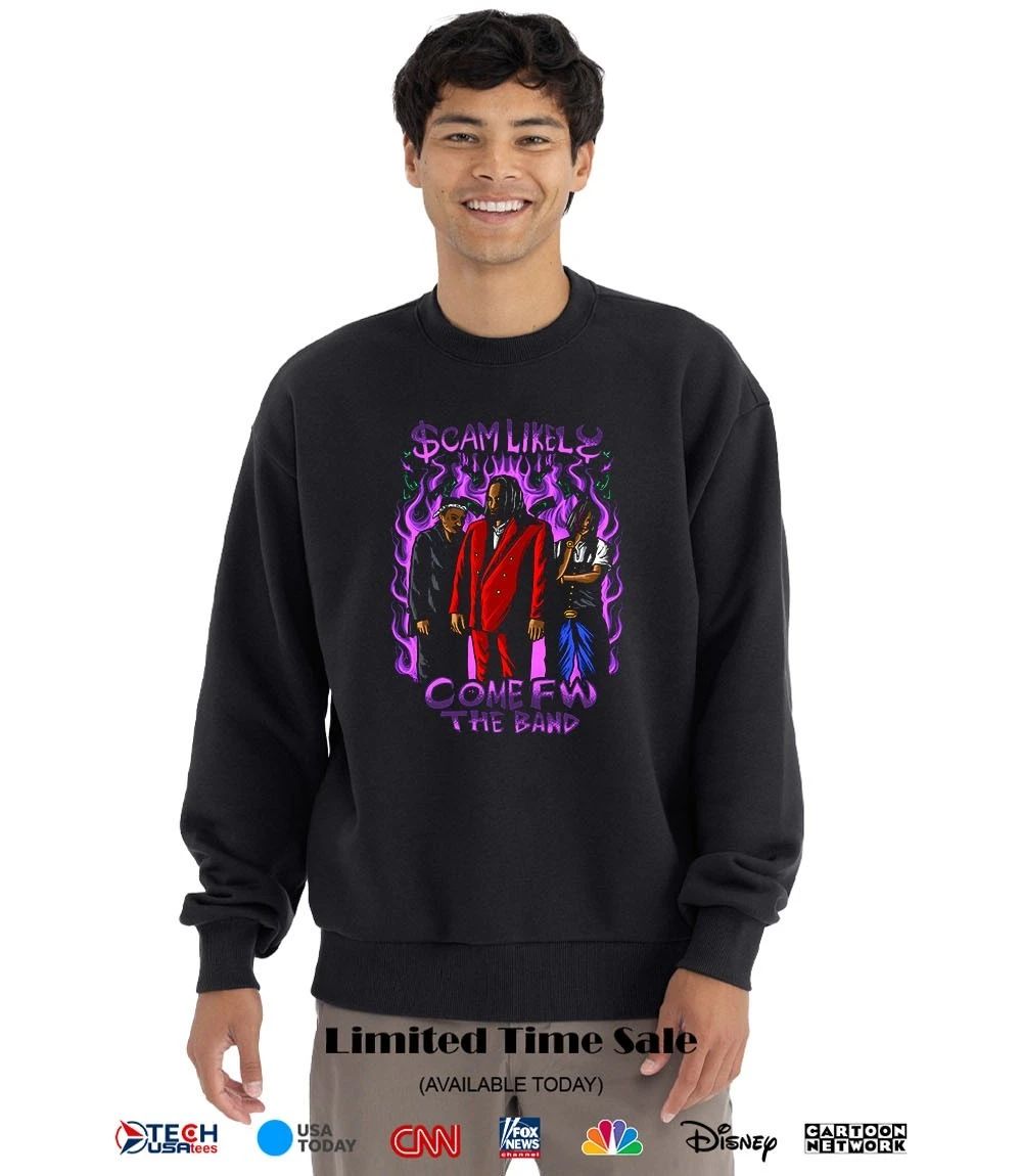 Scam Likely Come FW The Band shirt