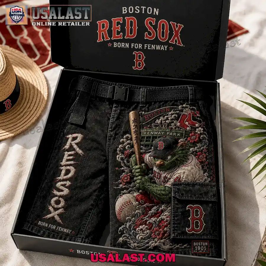 Boston Red Sox Born For Fenway Men Cargo Short