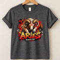 Aries Fearless Fire Zodiac Shirt
