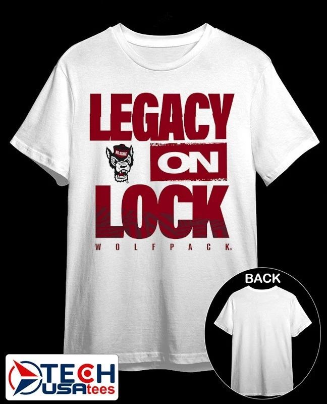 Legacy On Lock NC State Wolfpack shirt