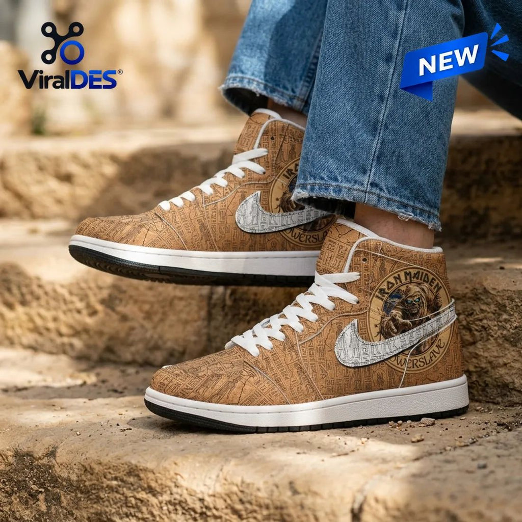 Iron Maiden Powerslave Egyptian High Top Sneaker