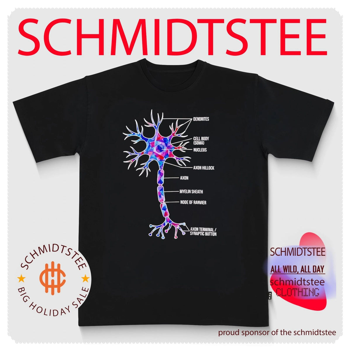 Part of a Nerve Cell Shirt