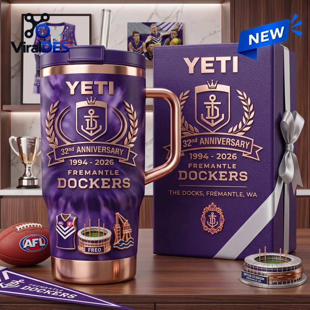 Fremantle Dockers 32nd Anniversary Stanley Tumbler