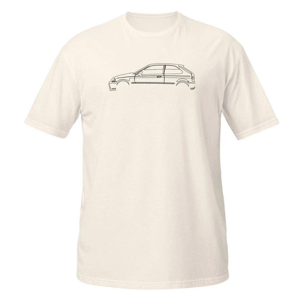 Comfy T-Shirt For Honda Civic EX Coupe 1998 Car Lovers Birthday Gift Stylish Tee