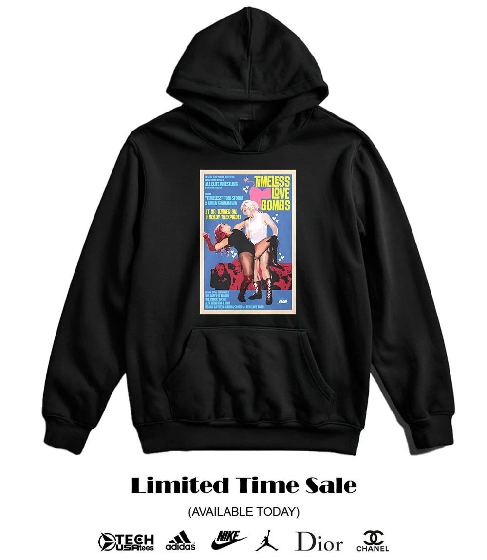 Toni Storm and Mina Shirakawa The Timeless Love Bombs Bombs Away T-shirt