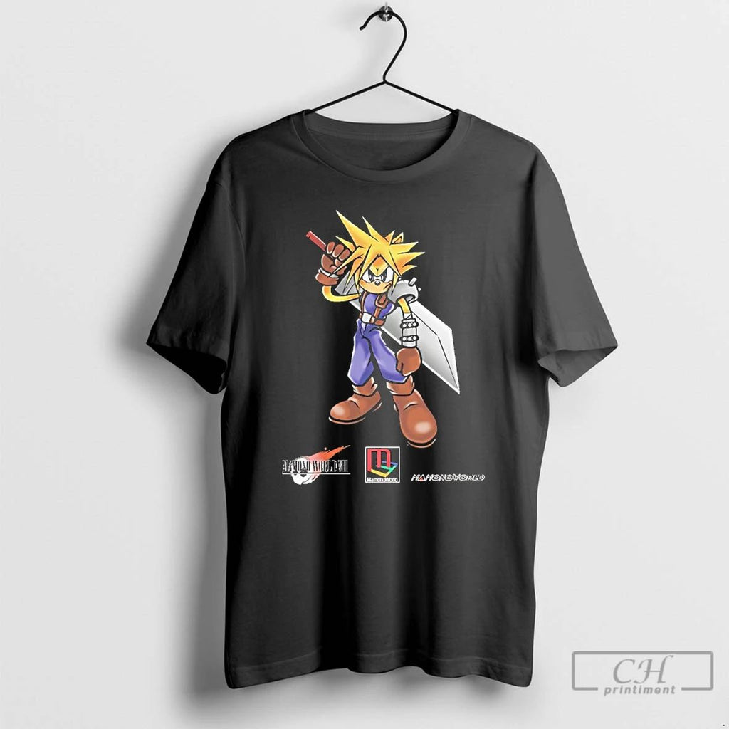 Classic Cloud Strife Mbn Cld X Mamonoworld T Shirts