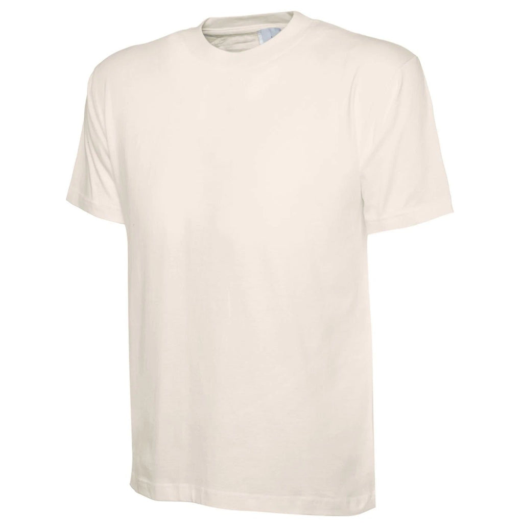 Uneek Classic T-Shirt 100% Cotton Tee Shirt Short Sleeve Casual Clothing Mens