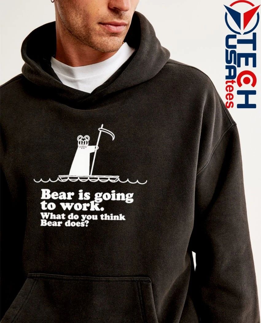 Jason Bateman wearing bear is going to work in NBA 2026 Finals Game 3 shirt