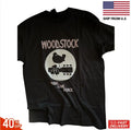 Woodstock T-shirt LARGE 100% Cotton NEW shipping included reprint sale 40% hot !
