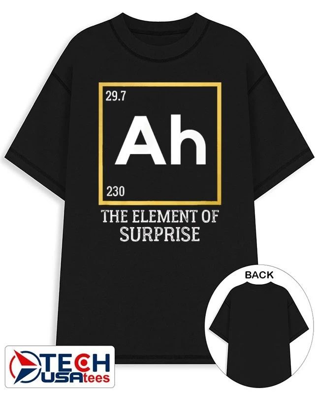 Ah The Element of Surprise Science shirt by viralstyle