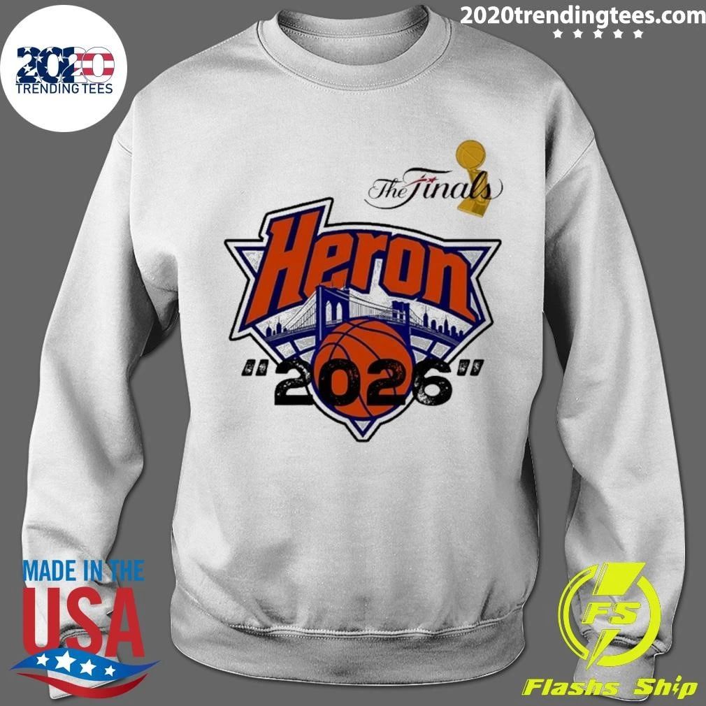 The Finals Heron 2026 New York Knicks Shirt