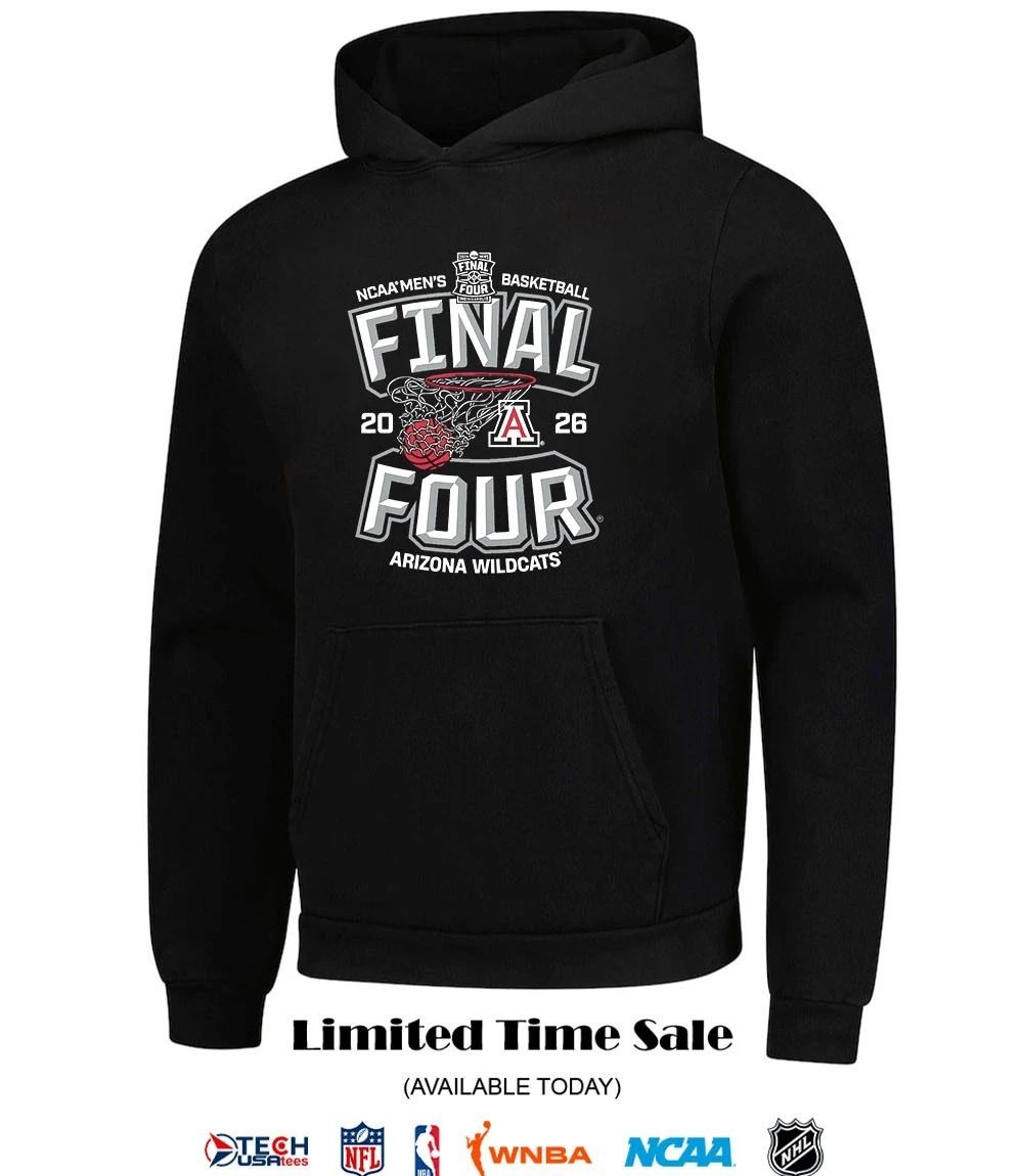 2026 NCAA Men’s Basketball Final Four Arizona Wildcats The Net shirt
