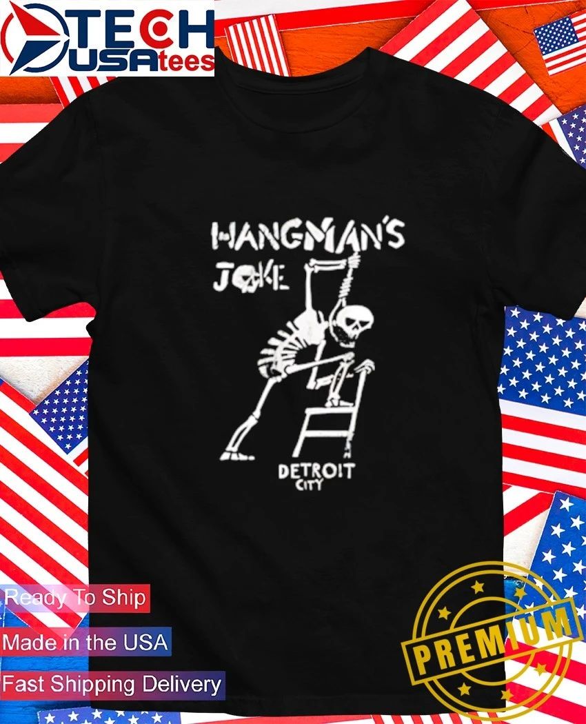 Hangman’s Joke Detroit City skeleton shirt