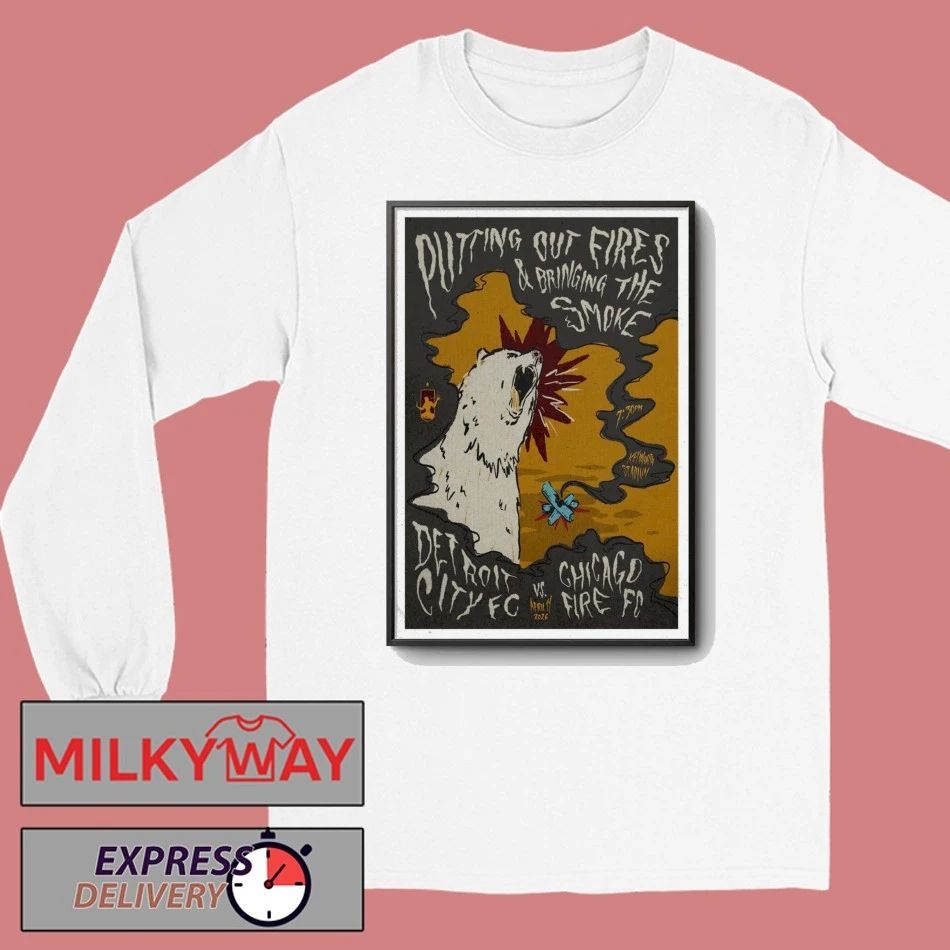 Apr 14 2026 Detroit City vs. Chicago Fire FC Poster Keyworth Stadium shirt