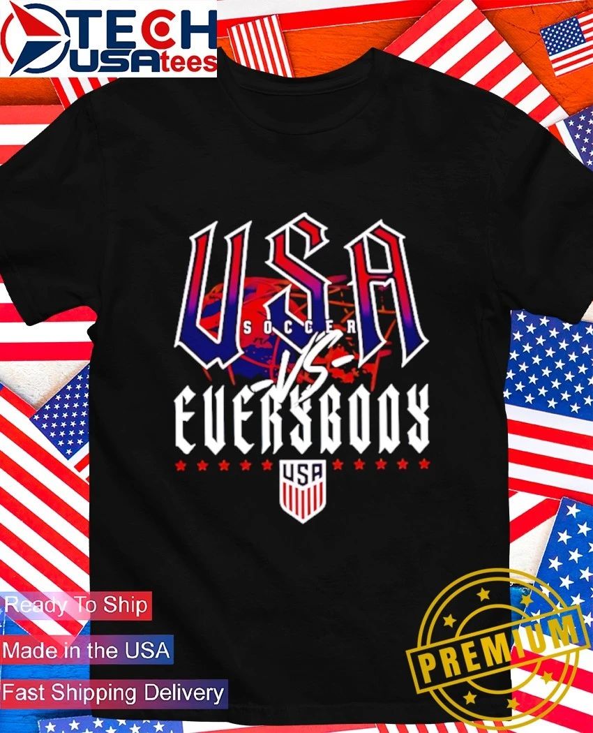 U.S.A Soccer vs. everybody logo shirt