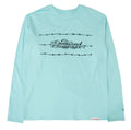 Diamond Supply Co. Men's Barbed Wire Long Sleeve Seafoam Green T-Shirt