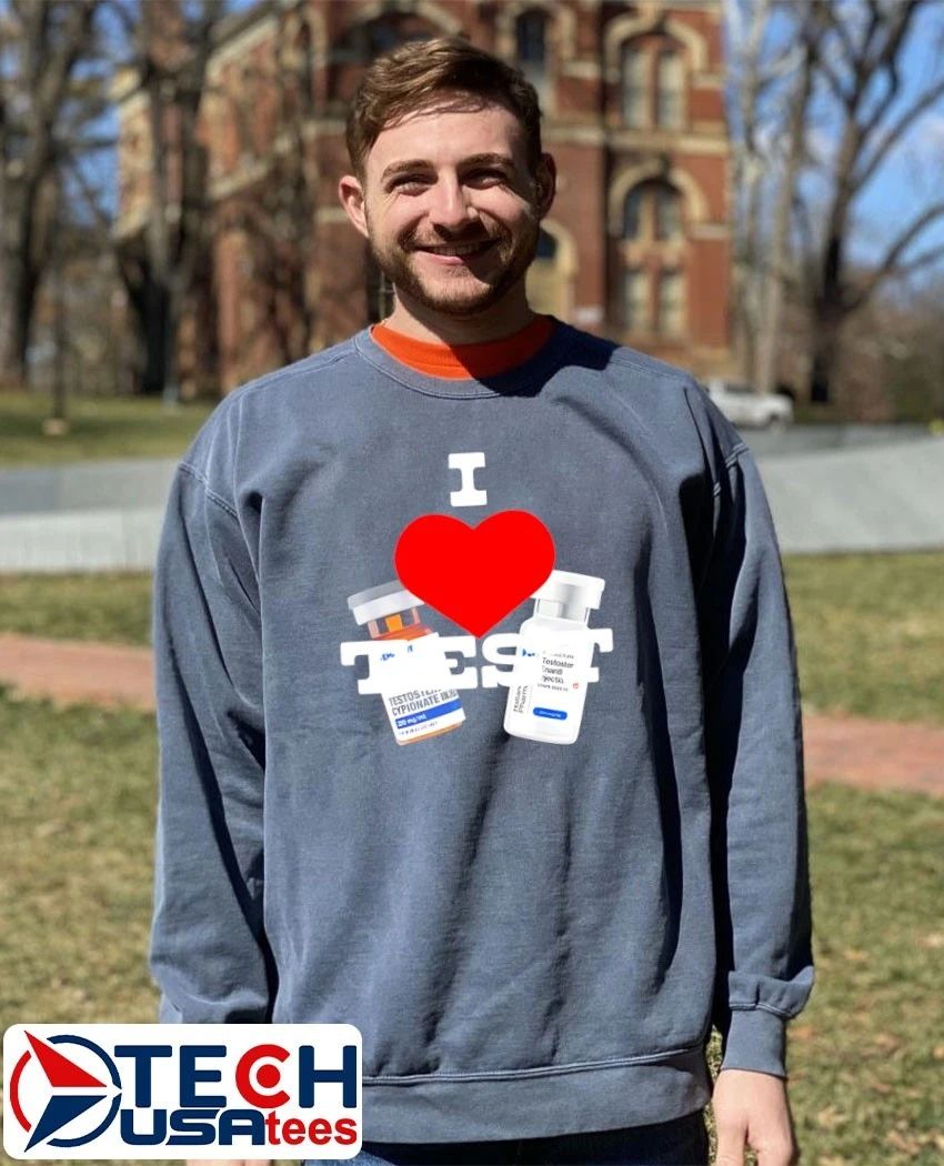 I love test shirt