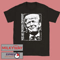 NOFX Trump Is Not My President Black White Shirt
