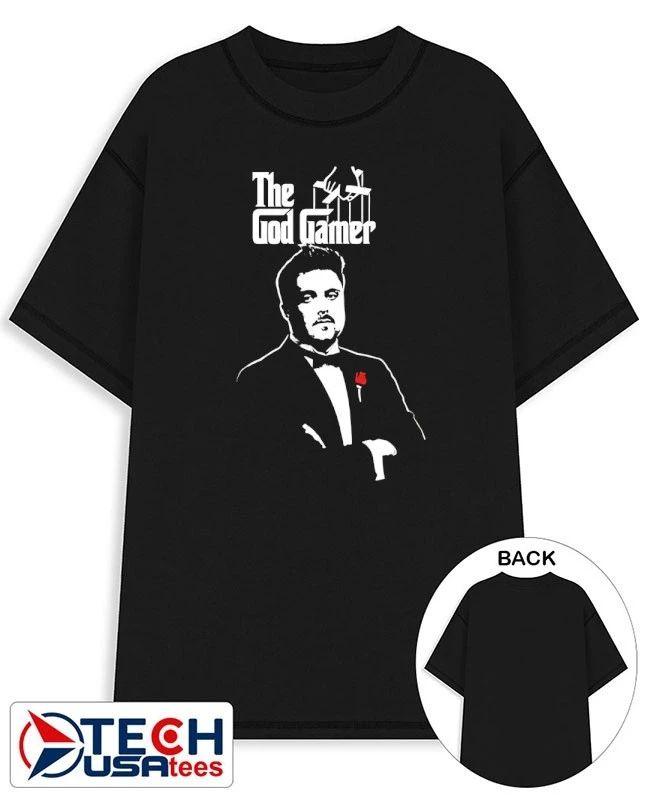 The God Gamer The Godfather parody shirt