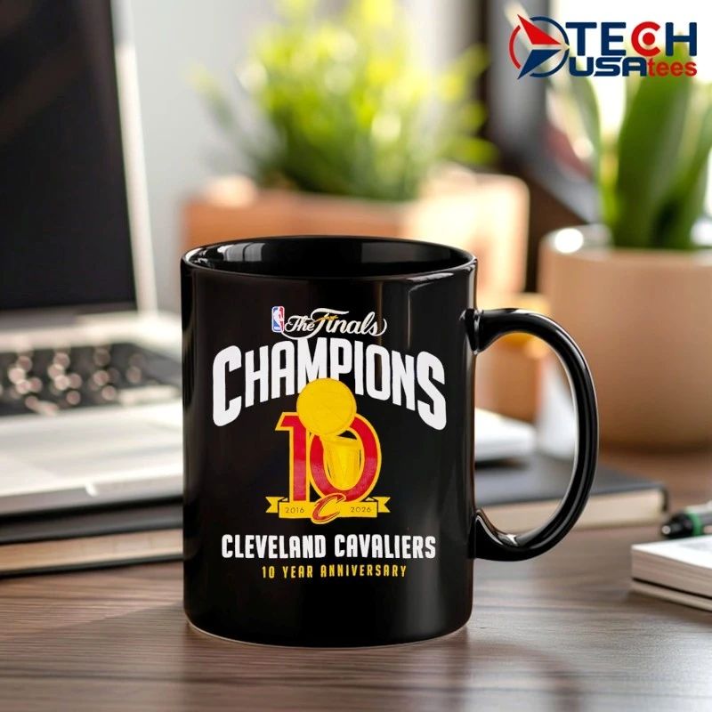 The Finals Champions 2016-2026 Cleveland Cavaliers 10 Year Anniversary shirt
