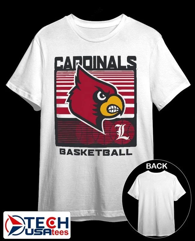 Louisville Cardinals Basketball Staredown mascot shirt