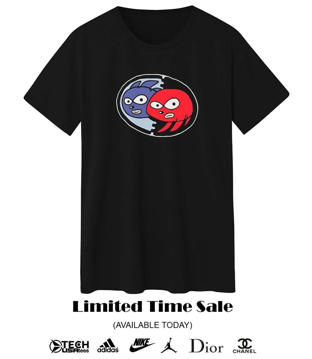 Sanic and Knackles logo parody shirt
