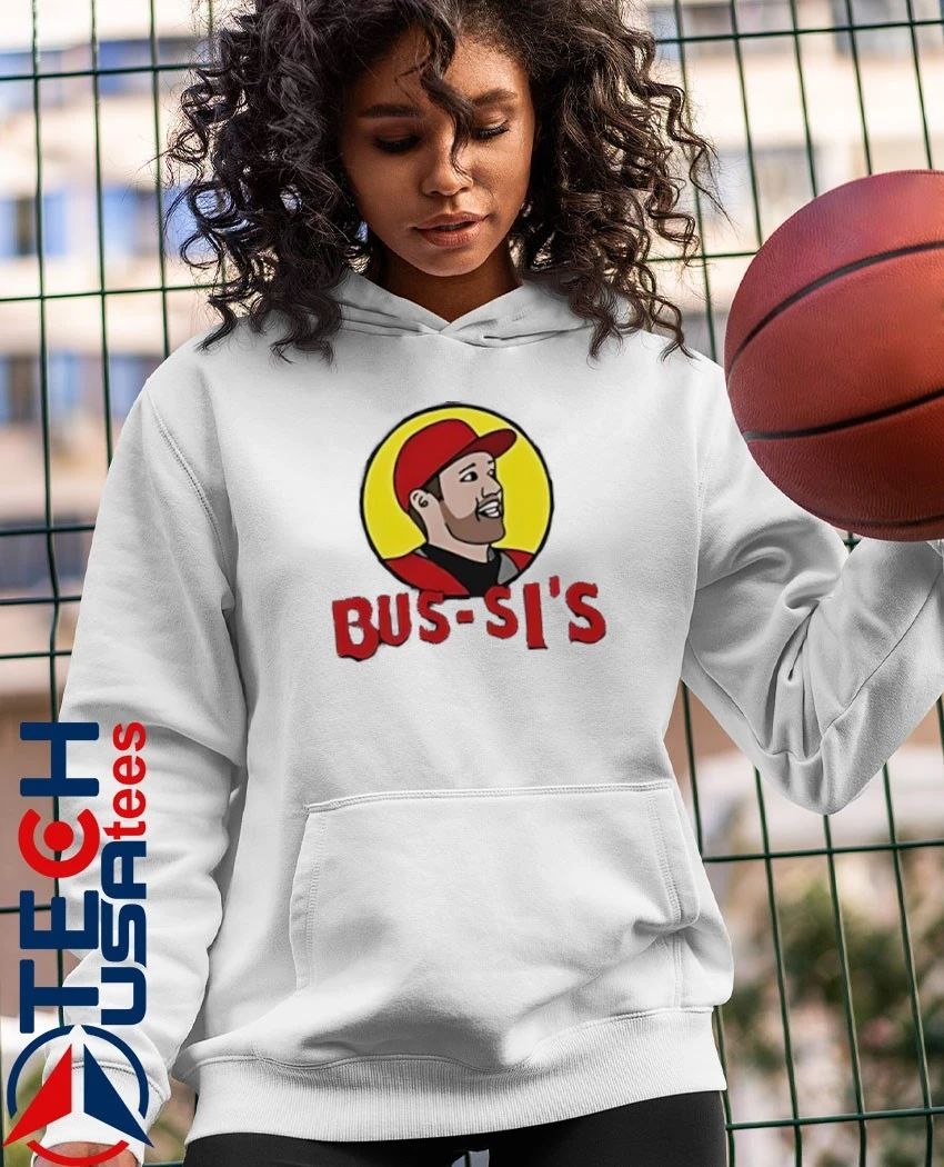 Brandon Bussi’s Carolina Hurricanes Hockey x Buc-ee’s parody logo shirt