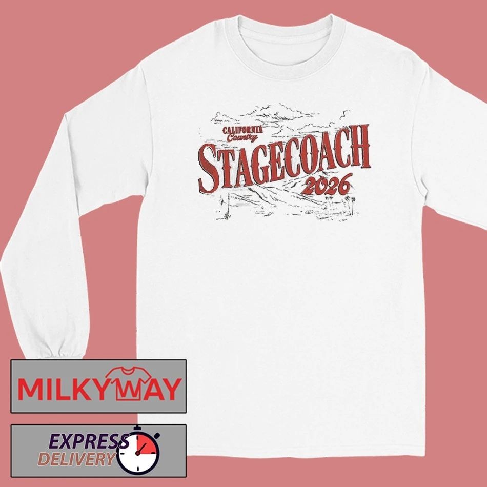Stagecoach 2026 Festival Indio California’s Country Music Festival Merch White Shirt