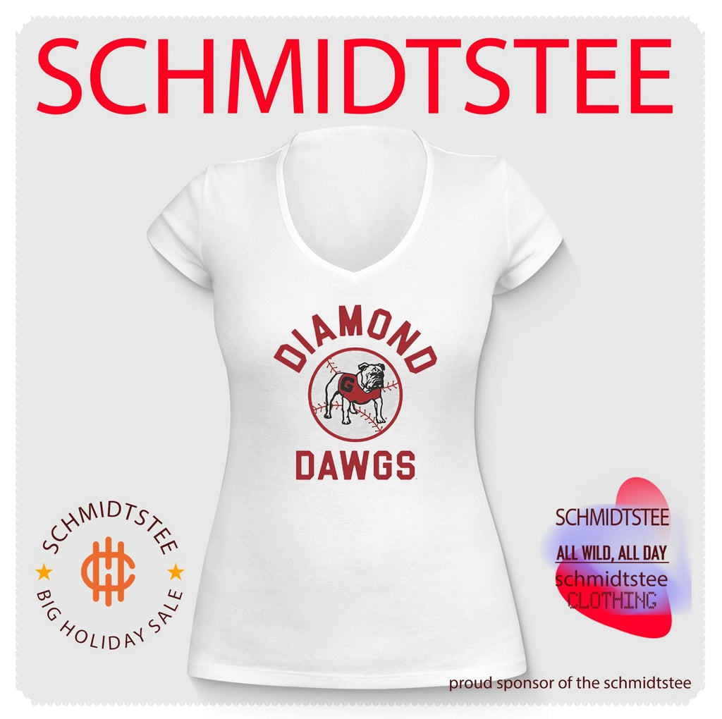 Georgia Baseball Diamond Dawgs logo shirt