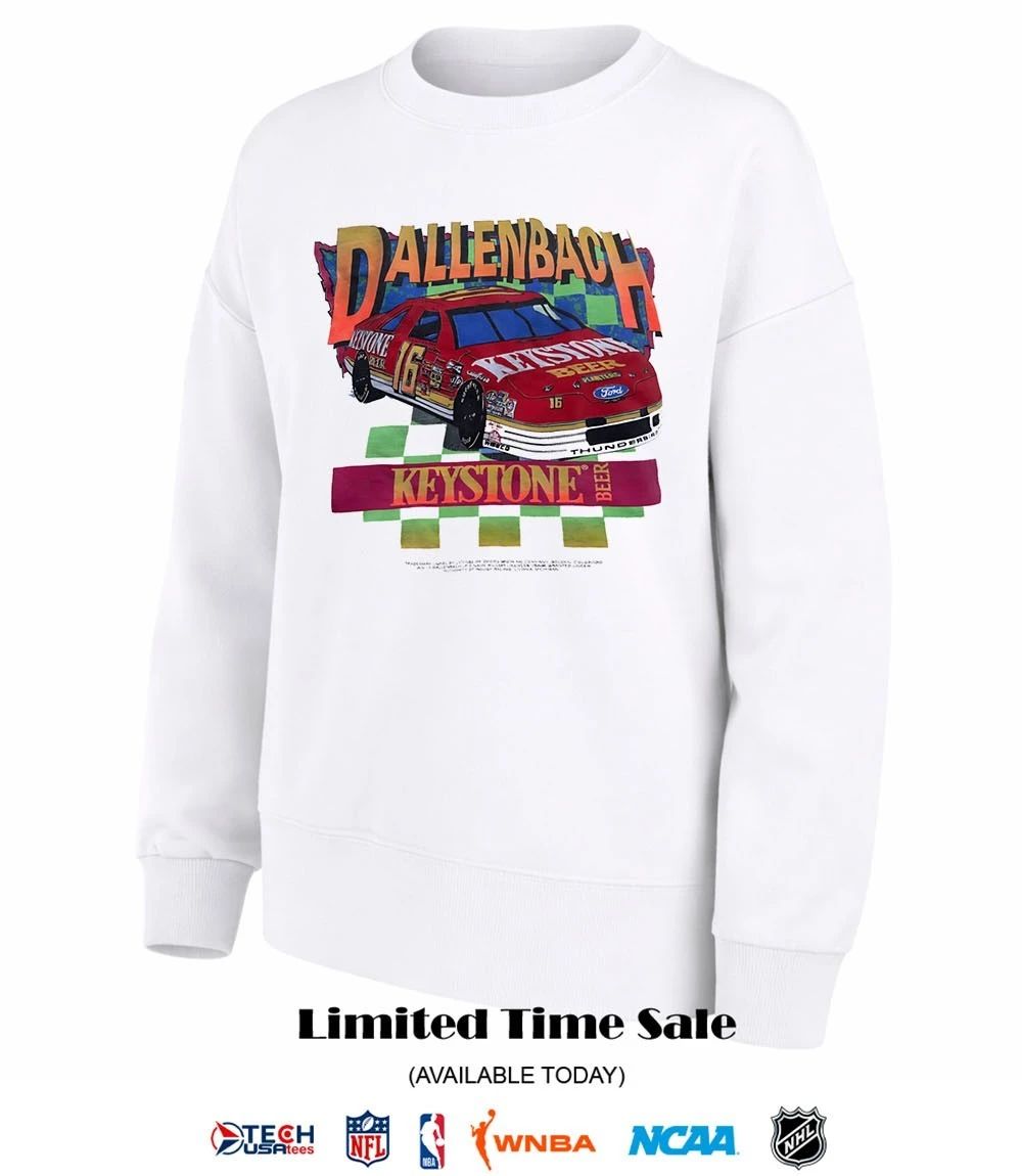 Keystone Beer Wally Dallenbach Jr. NASCAR 1993 vintage shirt