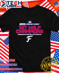 Fredericksburg Nationals First Half Champions 2026 Carolina League logo shirt