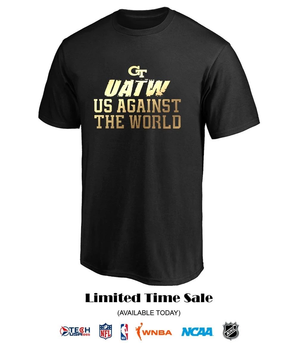 Georgia Tech Yellow Jackets UATW us against the World shirt
