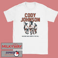 Cody Johnson The Fall TEE Limited White 2026 Tour shirt