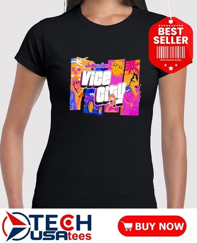 Greetings from Vice City GTA shirt