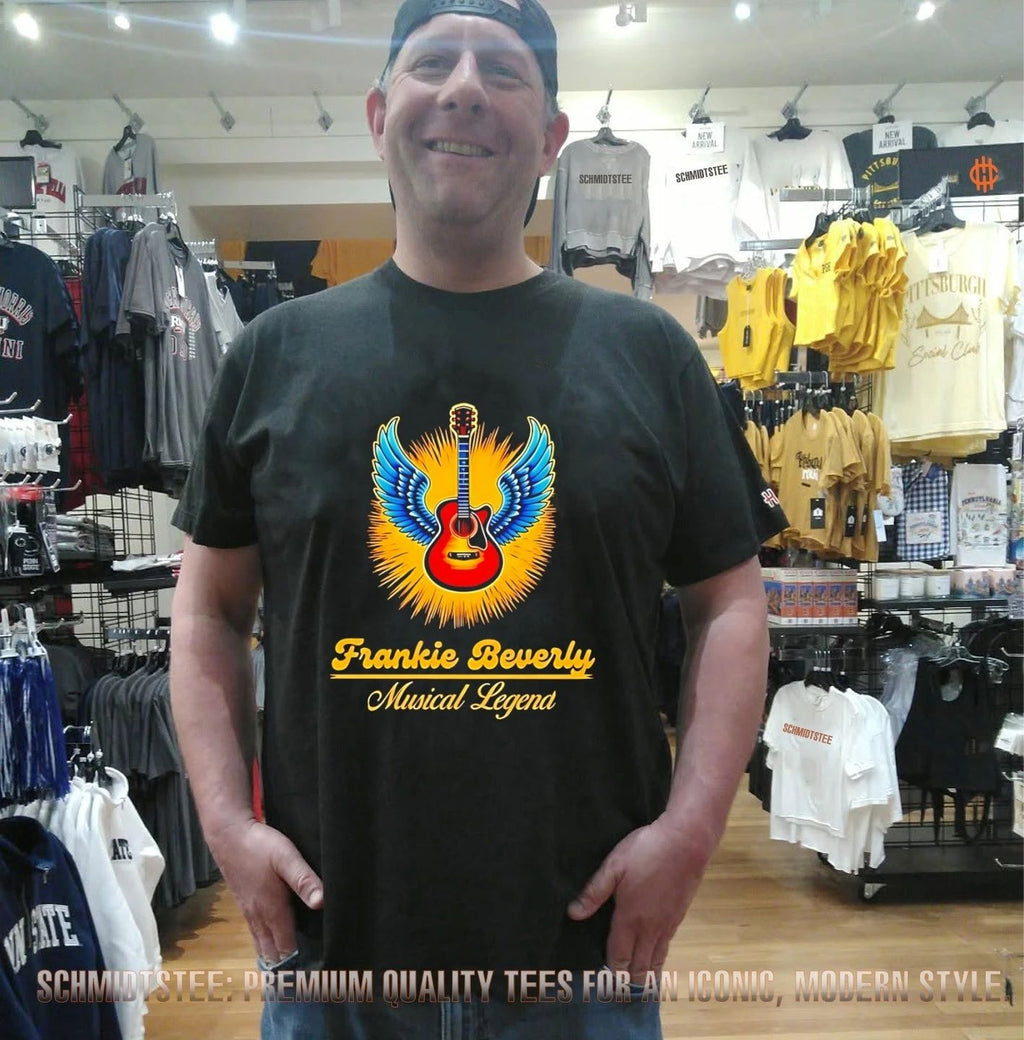 Frankie Beverly Musical Legend Guitar Wings shirt