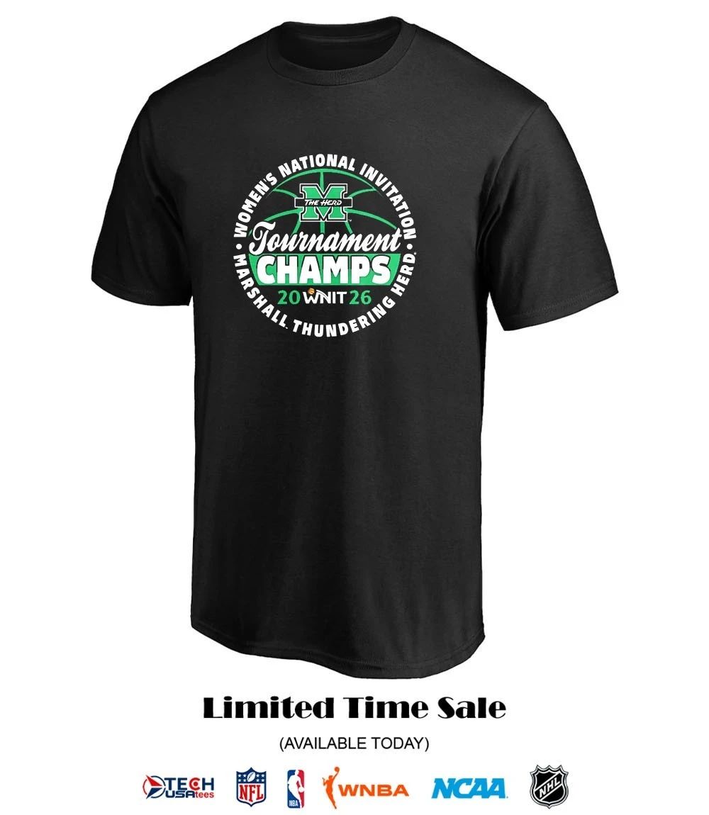 Marshall Thundering Herd 2026 Women’s National Invitation Tournament Champs shirt