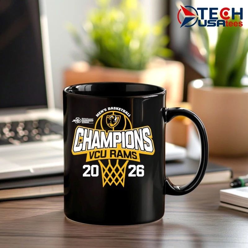 VCU Rams 2026 A-10 Men’s Basketball Tournament Champions shirt