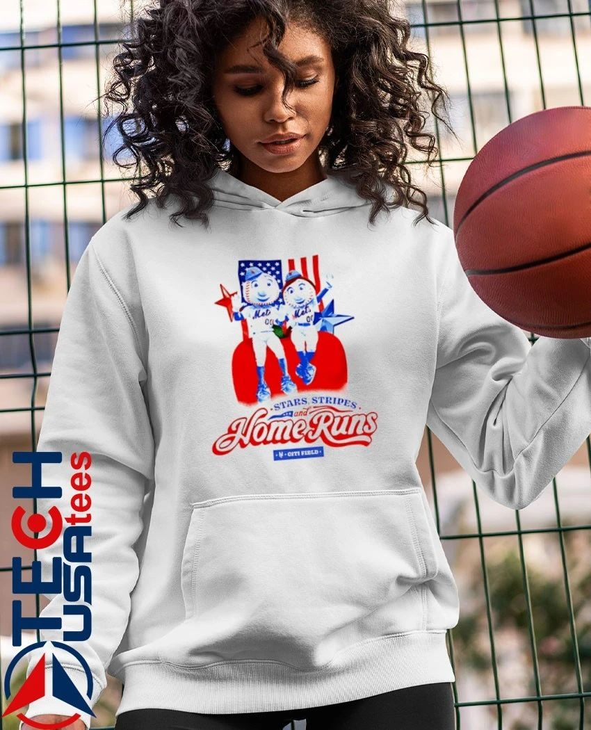 New York Mets Stars Stripes and Home Runs shirt