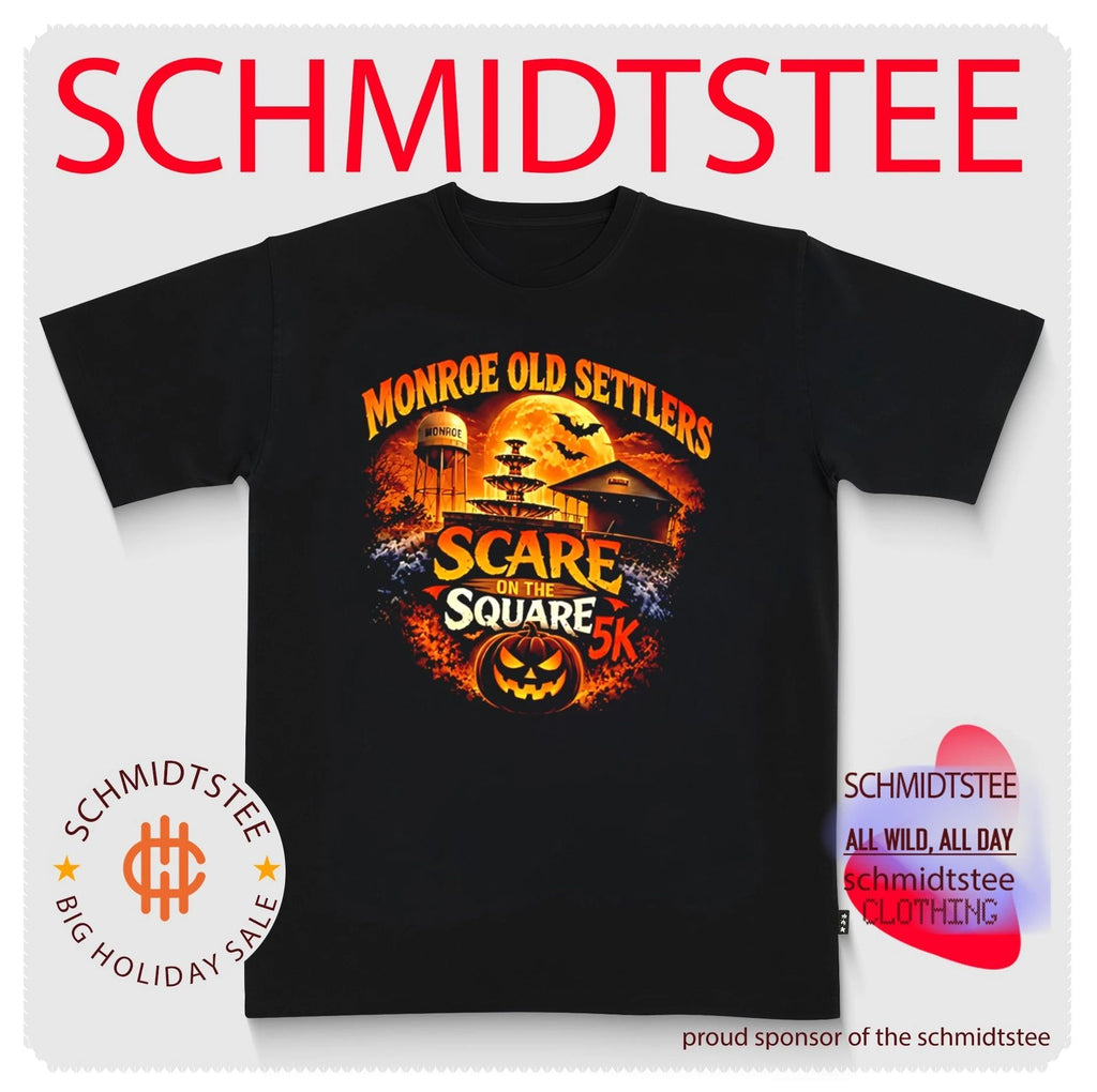 Monroe Old Settlers Scare on the Square 5K shirt