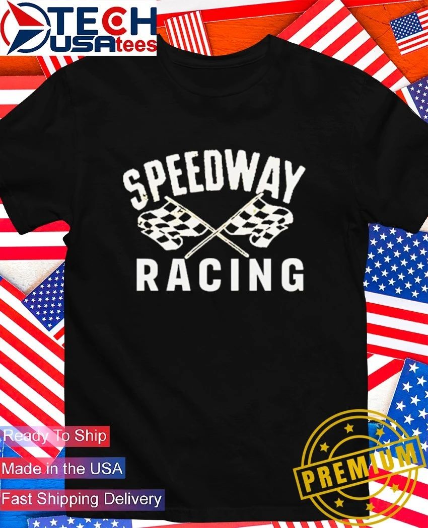 The Runarounds Charlie Cooper wearing Speedway Racing shirt