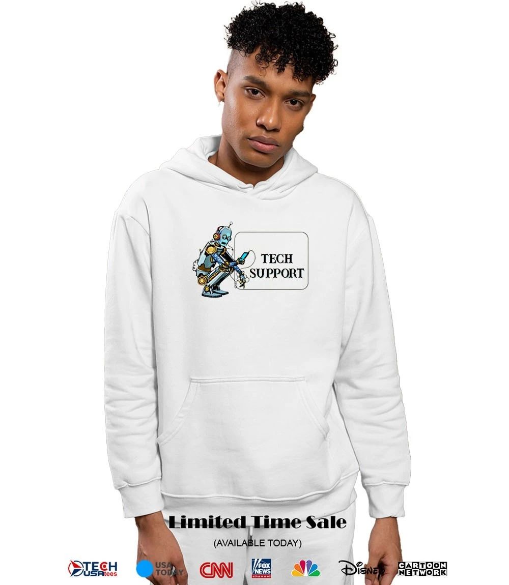 Tech Support robot shirt