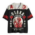 Quirky Retro Osaka Octopus Mesh Jersey