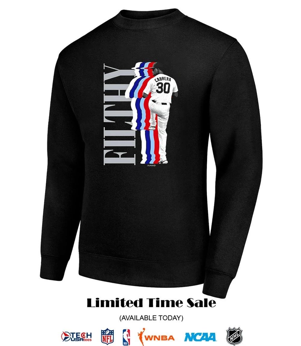 FILTHY Edward Cabrera Chicago Cubs Baseball shirt