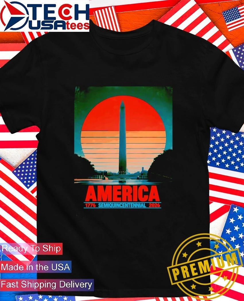 America 1776–2026 Semiquincentennial retro shirt