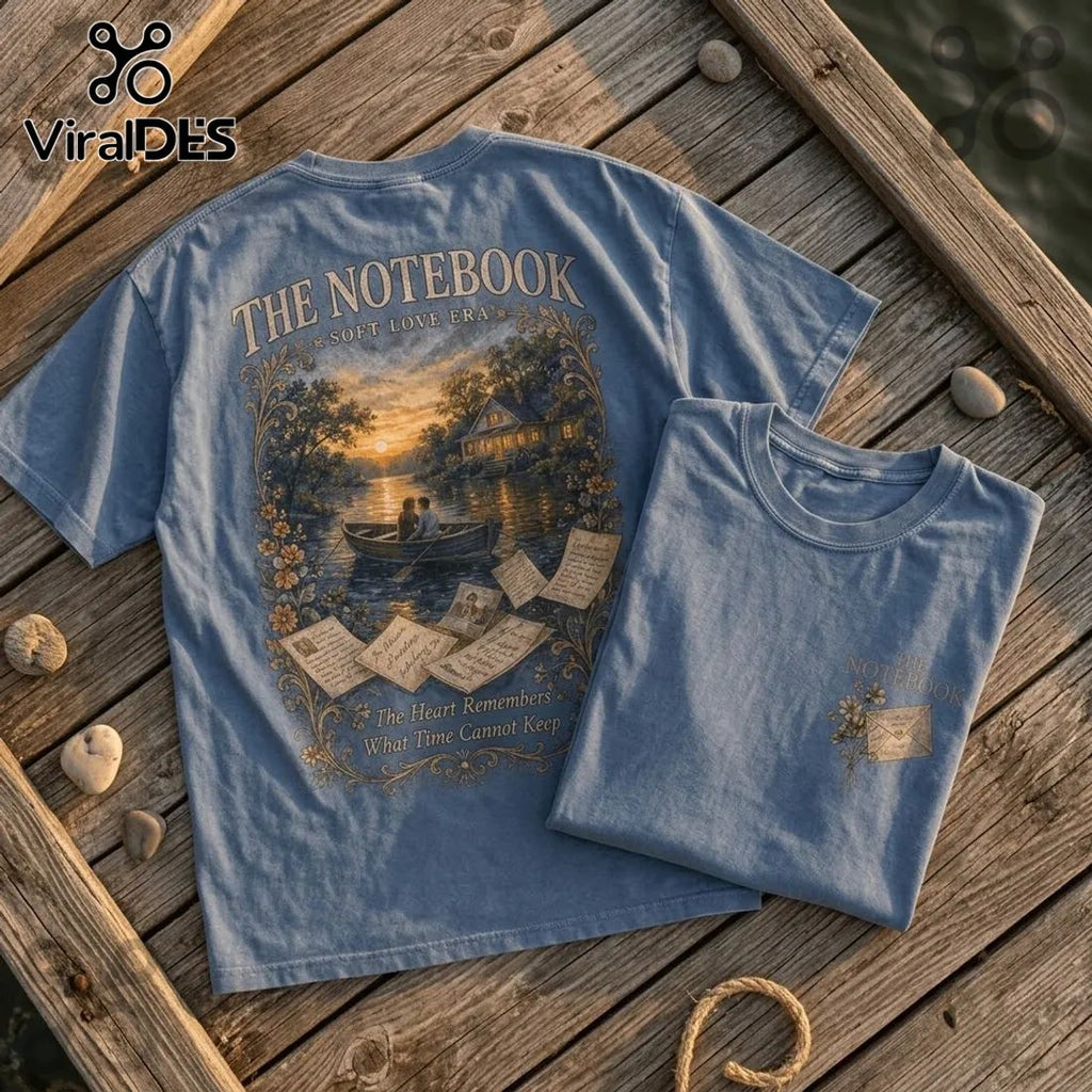 The Notebook Soft Love Era Blue T-Shirt