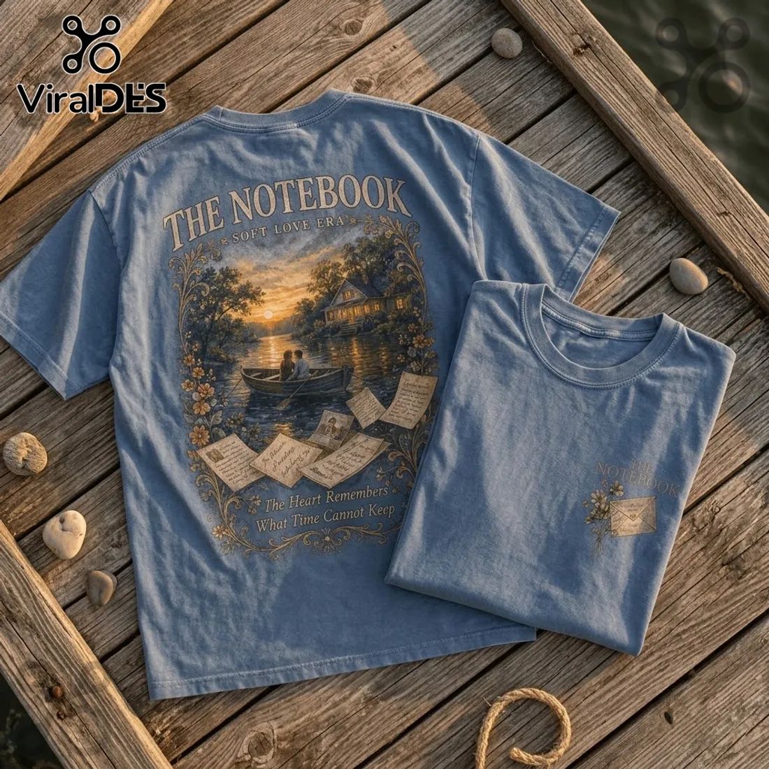 The Notebook Soft Love Era Blue T-Shirt
