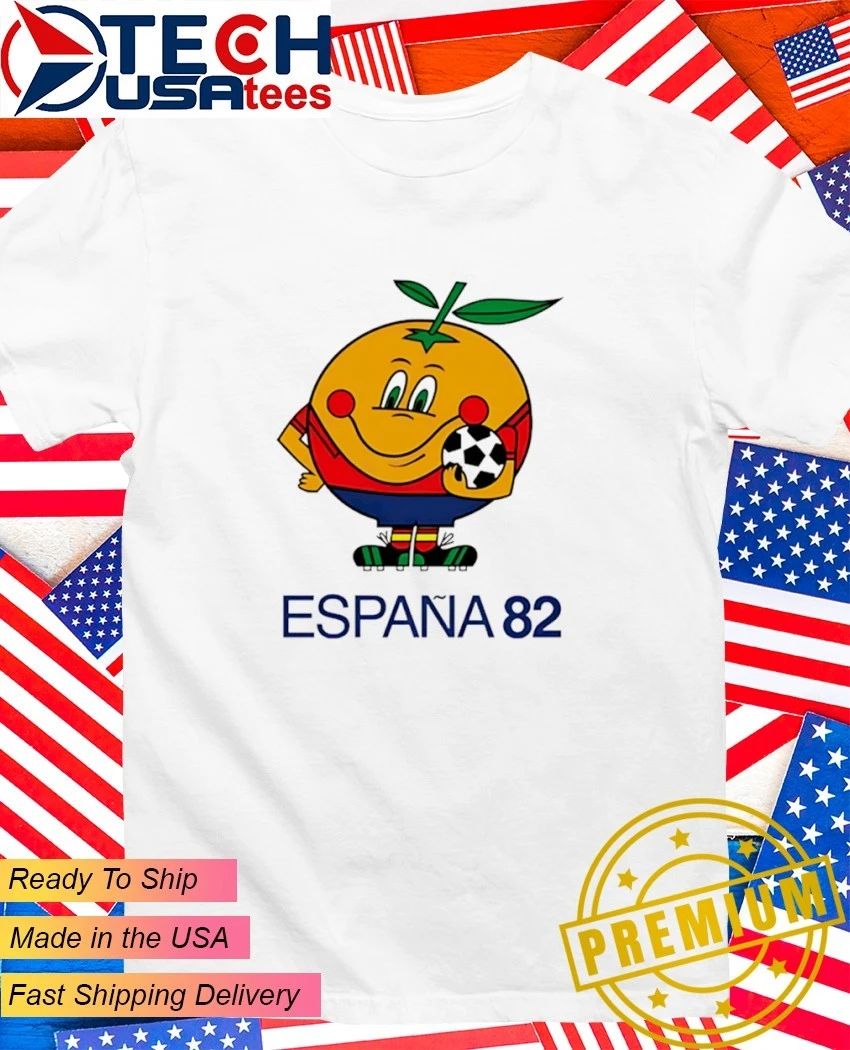 Naranjito Espana 82 World Cup shirt